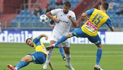 Utkání 4. kola první fotbalové ligy: FC Baník Ostrava - FK Teplice. Baro...