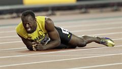Usain Bolt ve svém posledním závodu na MS