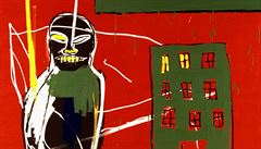 Jean-Michel Basquiat, Pedestrian 2,1984, akryl a olejový pastel na plátn,...