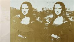 Andy Warhol, Two white Mona Lisas and Two gold Mona Lisas, 1980, akryl a...
