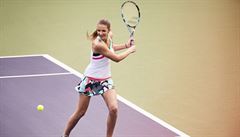 Karolína Plíková v atech pro US Open.