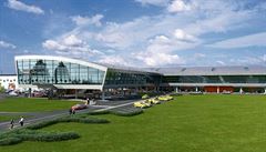 Vizualizace odbavovací haly Leti�t� Vodochody