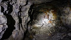Nedaleko Litomic se nachází obí podzemní komplex tí hlubinných vápencových...