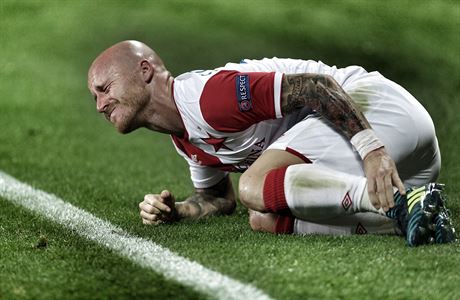 4. pedkolo Ligy mistr - Slavia vs. APOEL Niksie: zrann Miroslav Stoch na...
