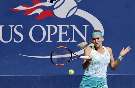 Tereza Martincov v 1. kole US Open.