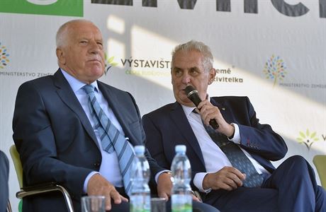Prezident Milo Zeman (druhý zprava) navtívil mezinárodní agrosalon Zem...