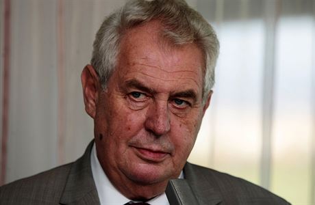 Prezident Milo Zeman.