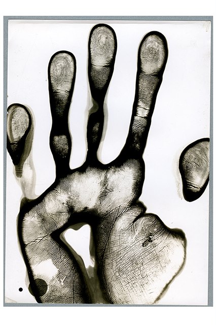 Ivars Gravlejs - My Hand (1996). Výstava Absolute Beginners v galerii SVIT.