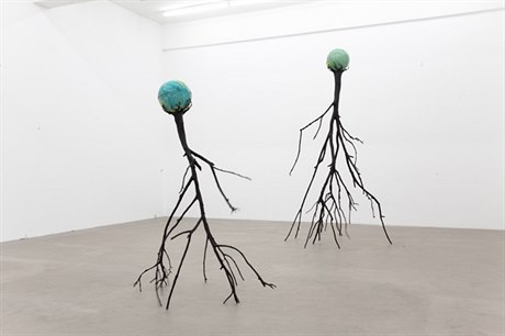 Z výstavy Kritof Kintera - Nervous Trees. Galerie Rudolfinum.