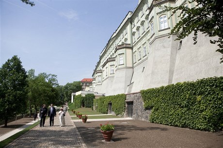 Jižní zahrady Pražského hradu.