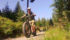 S kolob�kami jsme se vydali na nejjednodu��í trail Azur, který se jako...