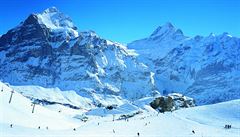 Pokud pijedete v zim, mete hned cestou z Jungfrau zavítat do lyaského...
