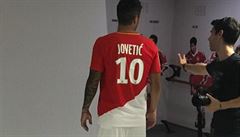 Stevan Jovetic v dresu Monaka. | na serveru Lidovky.cz | aktuální zprávy