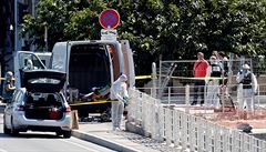 Francouzská policie provedla vy�et�ování v Marseille.