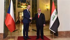 Premir Sobotka jednal v Bagddu o humanitrn pomoci a boji proti radiklm IS