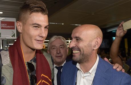 Patrik Schick a Monchi.