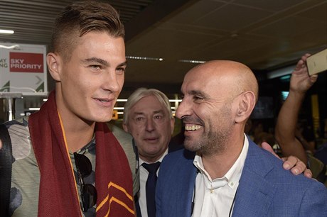 Patrik Schick a Monchi.