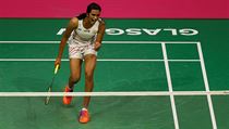 Indick badmintonistka Pusarla V. Sindhu.