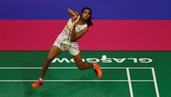 Indická badmintonistka Pusarla V. Sindhu.