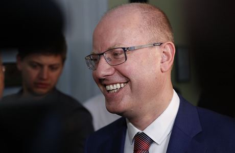 Premiér Bohuslav Sobotka vypovídal u obvodního soudu pro Prahu 2.