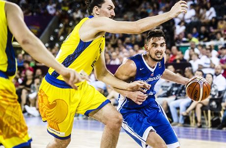 Rumunsko - R, utkn skupiny C mistrovstv Evropy basketbalist, 1. z v...