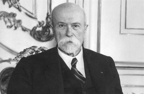 Prezident Tomá Garrigue Masaryk v roce 1934