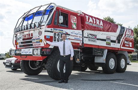 Radomr Smolka, technick editel a mstopedseda pedstavenstva Tatra Trucks...