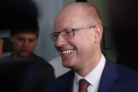 Premiér Bohuslav Sobotka vypovídal u obvodního soudu pro Prahu 2.