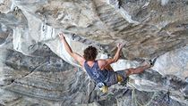 Sportovn lezec Adam Ondra (na snmku) vylezl 3. z v norskm Flatangeru...