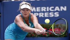 CoCo Vandewegheová v osmifinále US Open proti Lucii afáové.