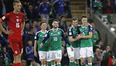 Severní Irsko vs. eská republika, kvalifikace o MS ve fotbale: domácí slaví, v...