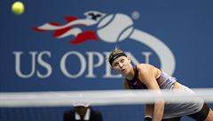 Lucie afáová v osmifinále US Open proti Ameriance CoCo Vandewegheové.