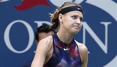 Lucie afáová v osmifinále US Open proti Ameriance CoCo Vandewegheové.