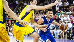 Rumunsko - R, utkání skupiny C mistrovství Evropy basketbalist, 1. záí v...