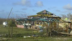 Hurikán Jose zasáhl ostrov Barbuda.