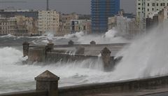 Hurikán Irma ádil v Havan.