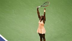 Dokázala to! Sloane Stephensová práv porazila svj idol Venus Williamsovou.