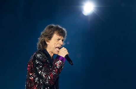 Mick Jagger, zpvák Rolling Stones.