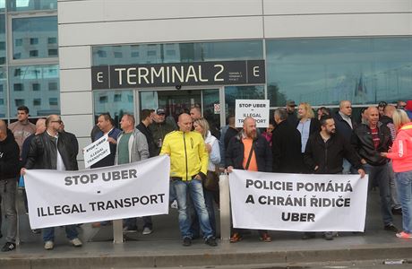 Protesty vadí i spolenosti Taxi Praha, je je jedním ze dvou oficiálních...
