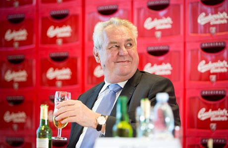 Spokojen Milo Zeman v Budvaru.