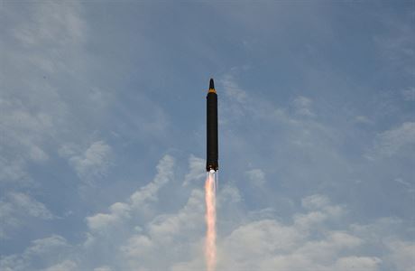 Severokorejská raketa.