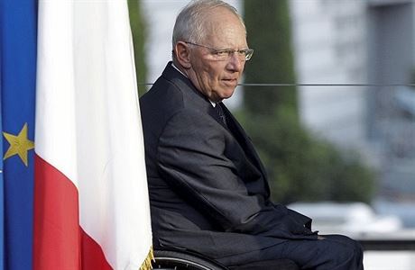 Stráce nmecké státní pokladny Wolfgang Schäuble.