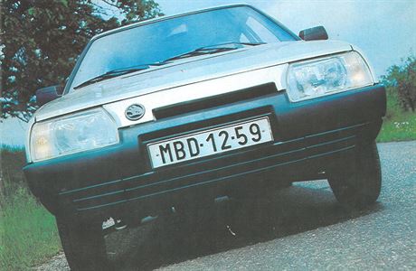 Tituln strana asopisu Automobil z roku 1987.