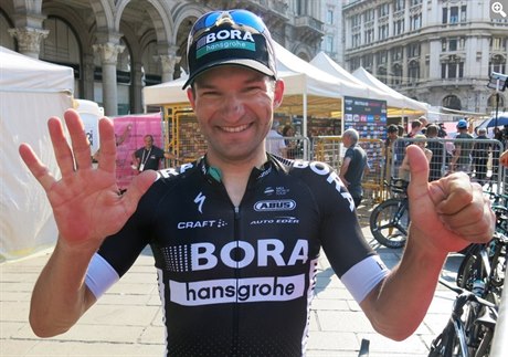 Tomá Bárta, estý mu individuální asovky na Giro 2017.