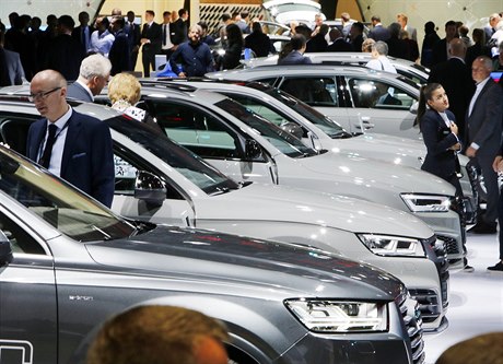 Řada automobilů Audi.