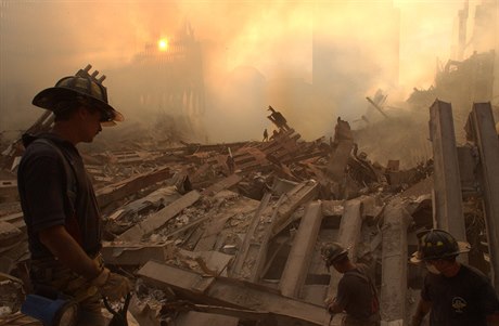 Toxický kou nad troskami Svtového obchodního centra