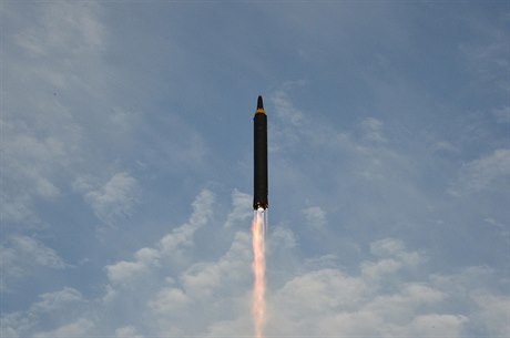 Severokorejská raketa.