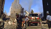 Trosky World Trade Center: Respirátor nosil jen někdo.