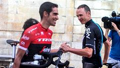 Alberto Contador a Chris Froome ještě před startem Vuelty 2017. | na serveru Lidovky.cz | aktuální zprávy