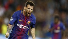 Lionel Messi slaví gól v Lize mistrů | na serveru Lidovky.cz | aktuální zprávy